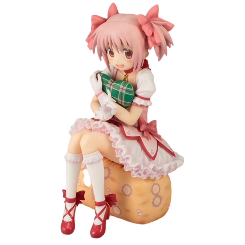 14CM Puella Magi Madoka Magica Aniem Figure Kaname Magic Girl Decor Action Figures Model Anime Cartoon Toy Gift PVC Poseable Articulated Scale