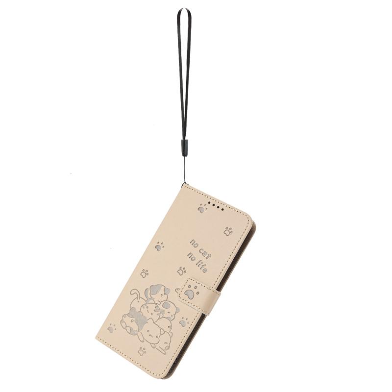 Etui For Samsung XCover 7 3D Cat Pattern Wallet Case Samsung Galaxy XCover6 Pro 5 4S M35 M55 M15 C55 M14 M54 Leather Phone Funda