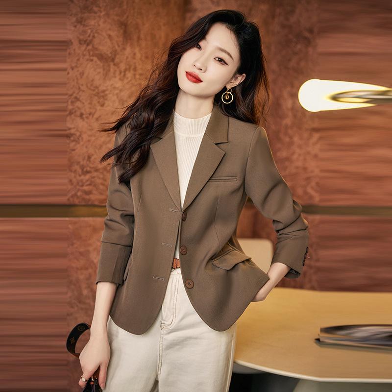 2025 Winter Women s Black Padded Suit Jacket - High-End, Warm, Professional. XL