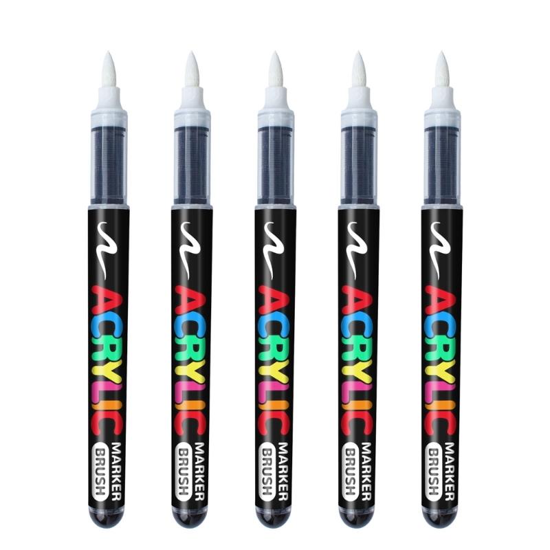 Fast Drying Highlighter Marker Pen Plastic Body Smooth Flow Tip Ideal For Artists And Craft Projects
