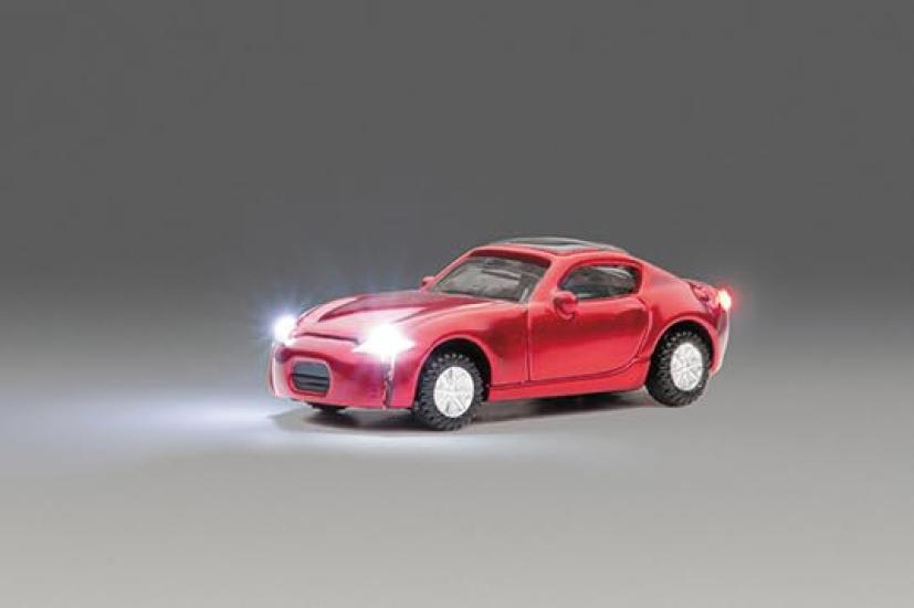 KATO N Gauge Just Plug Sports Car Red 24-681A Diorama Supplies