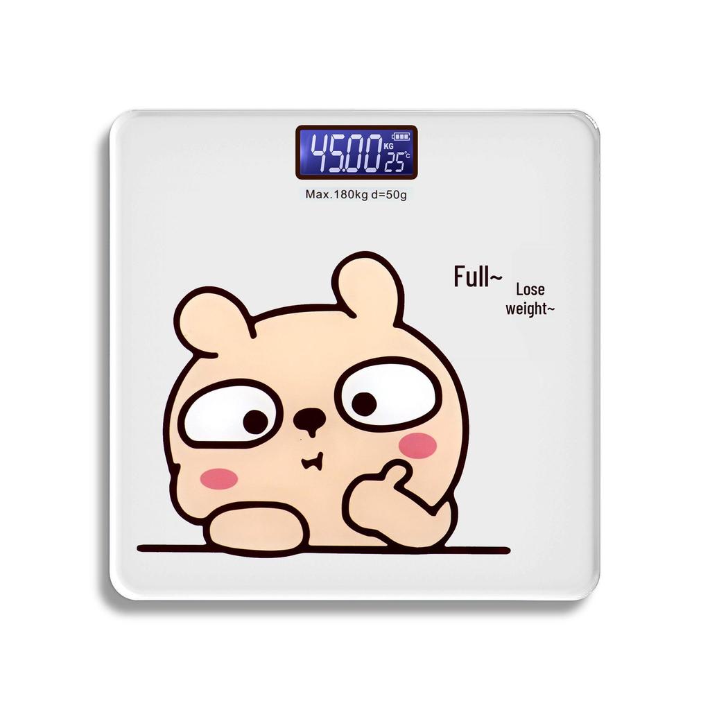 Inteligentna waga do pomiaru masy ciała: Jednoczęściowa waga elektroniczna do użytku domowego