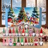 Plush Dwarf Box 2026 Christmas Gnome Advent Calendar, 24 Day Countdown Set with Faceless Soft Figurines Dolls, Xmas Ornaments for Tree Hanging