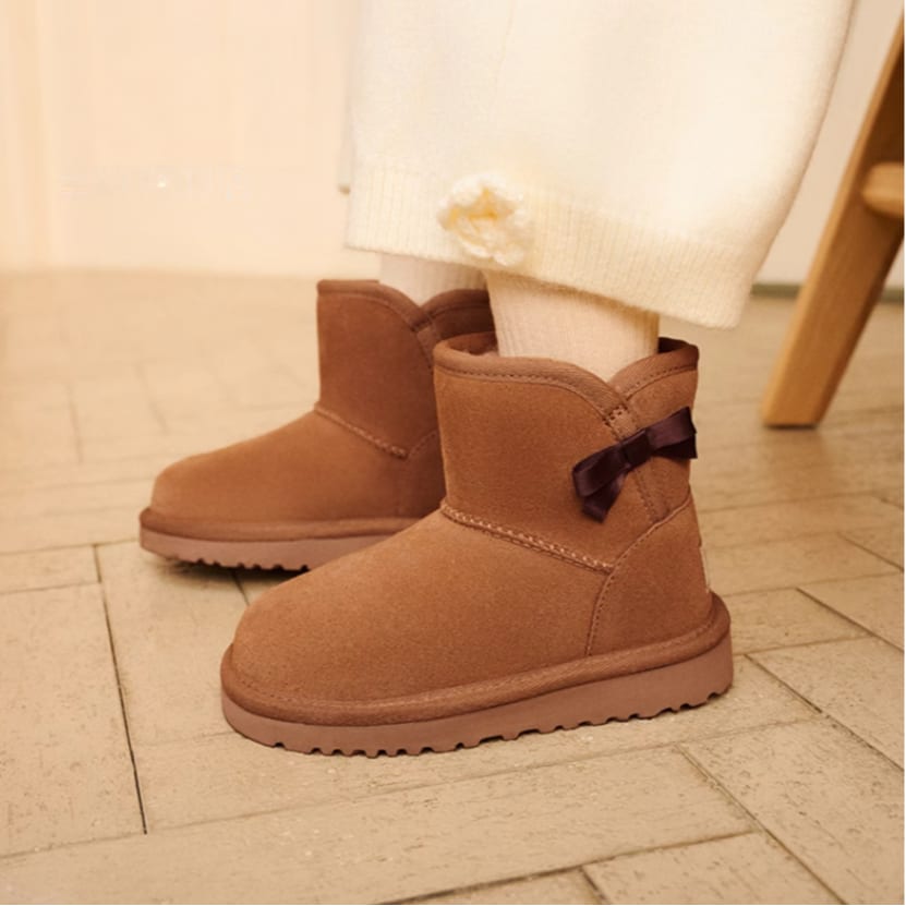 UGG Idris Snow Boots Chestnut Brown Children Aged 3 7 Years Old 1118888T-CHE
