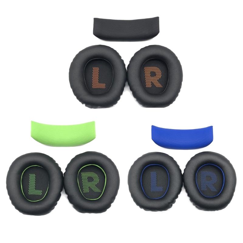 Protein Leather Ear Pads Headband for 350 360 Wireless Headphones Earpads, Headsets Ear Cushions Repair Parts