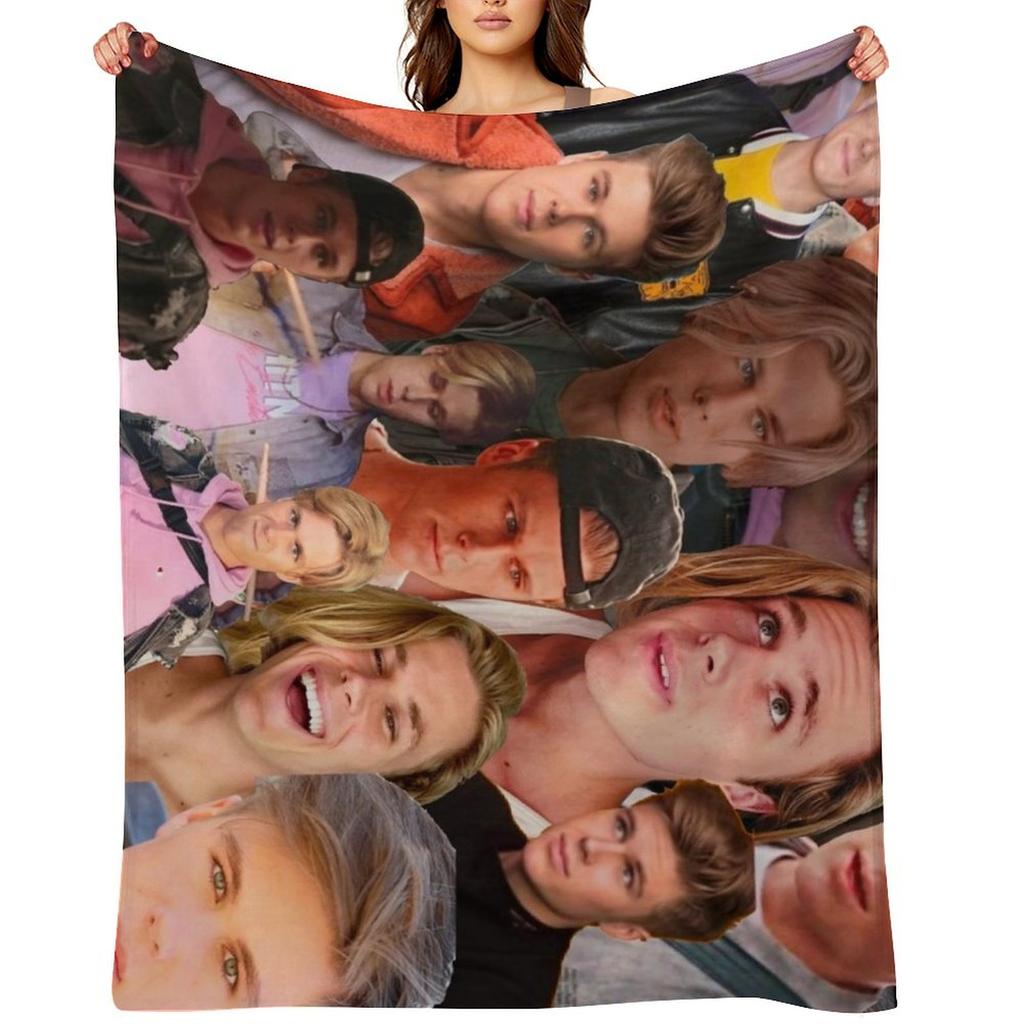 Owen Joyner Photo Collage Throw Blanket Giant Sofa for babies warm for winter Blankets Sofas Of Decoration Blankets