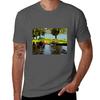 Table For Two At Lake Quinault Lodge Tshirt Utility Casual Work Tshirt