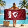 Kansas City Chiefs Fashion Beach Towel Portable Soft Quick Dry Towel For Swimming Camping Holiday Use