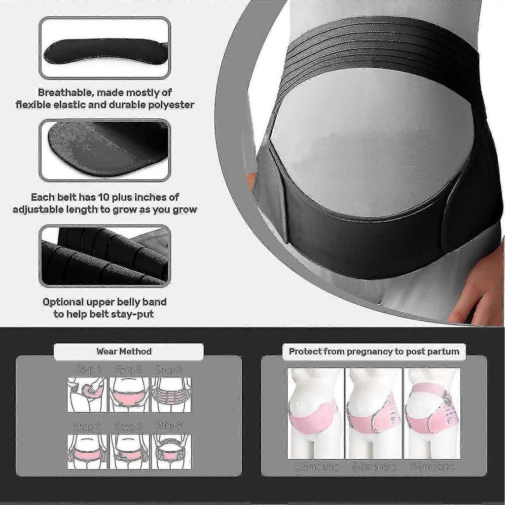Pregnant Women Belts Maternity Belly Belt Waist Care Abdomen Support Belly Band Back Brace Protector Pregnant Maternity Clothes