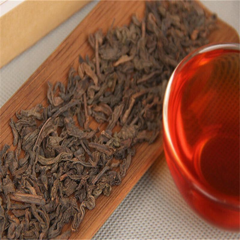 Té Negro Té Puer Orgánico En Caja Pu-erh Maduro Suelto Árbol Viejo Salud China 120g