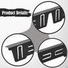 Cover Set for Hob Panels, Adjustable Length between Worktop And Kitchen Tap