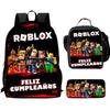 Roblox Printed Backpack, Children'S And Elementary School Bags