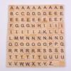 100Pcs Wood Tiles Letter Alphabet Craft Wooden Decorations for Home Event Wedding Party DIY Christmas Ornaments Digital Puzzle