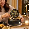 2027 Topper, Large New Year's Day Decoration Pick for Party Dessert Table, 1 Pack