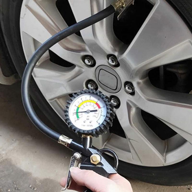 Buy Car Auto Tire Pressure Gauge Tire Air Gauge Inflator Tool Car Tire ...