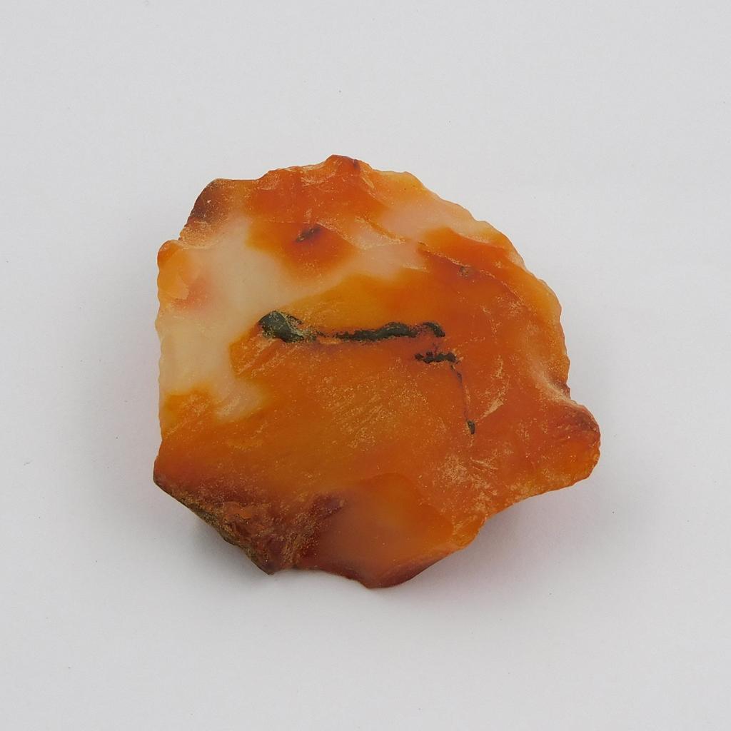 Natural Orange Sapphire Loose Gemstone 145 ct Uncut Rough September Birthstone for Gem Collections