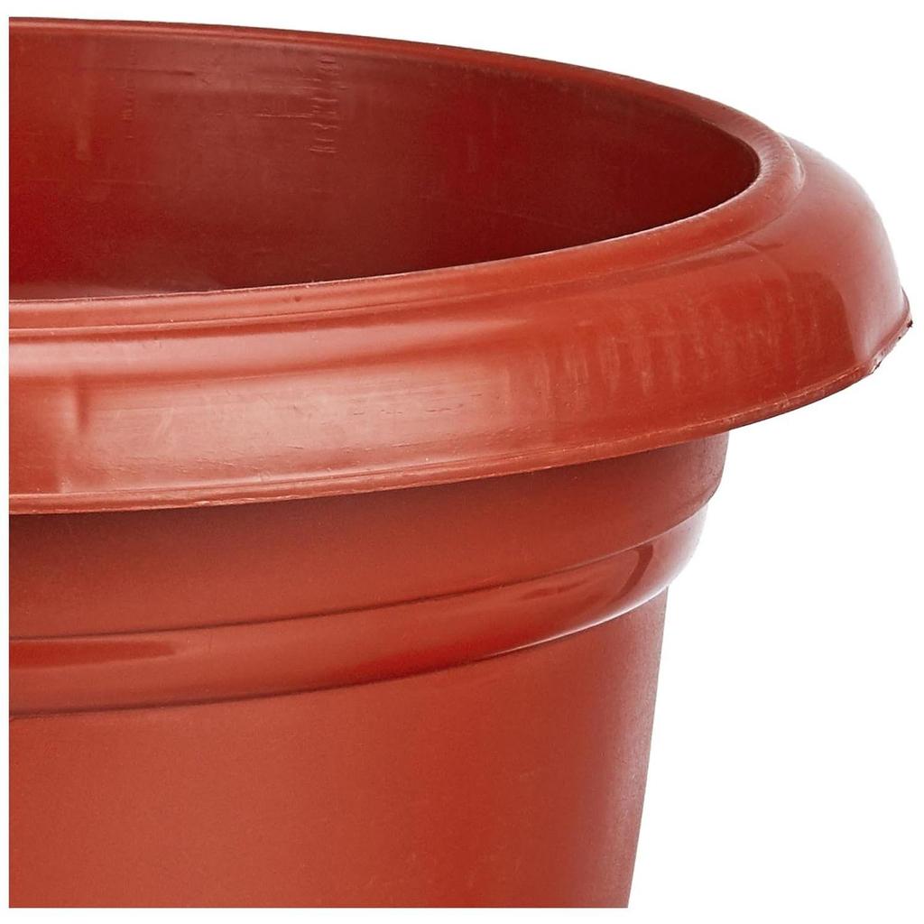 Round Pots for Plants with Bottom Tray | Modern Design | Indoor and Outdoor Flower Pot for Home/Office/Table/Garden/Balcony Decoration