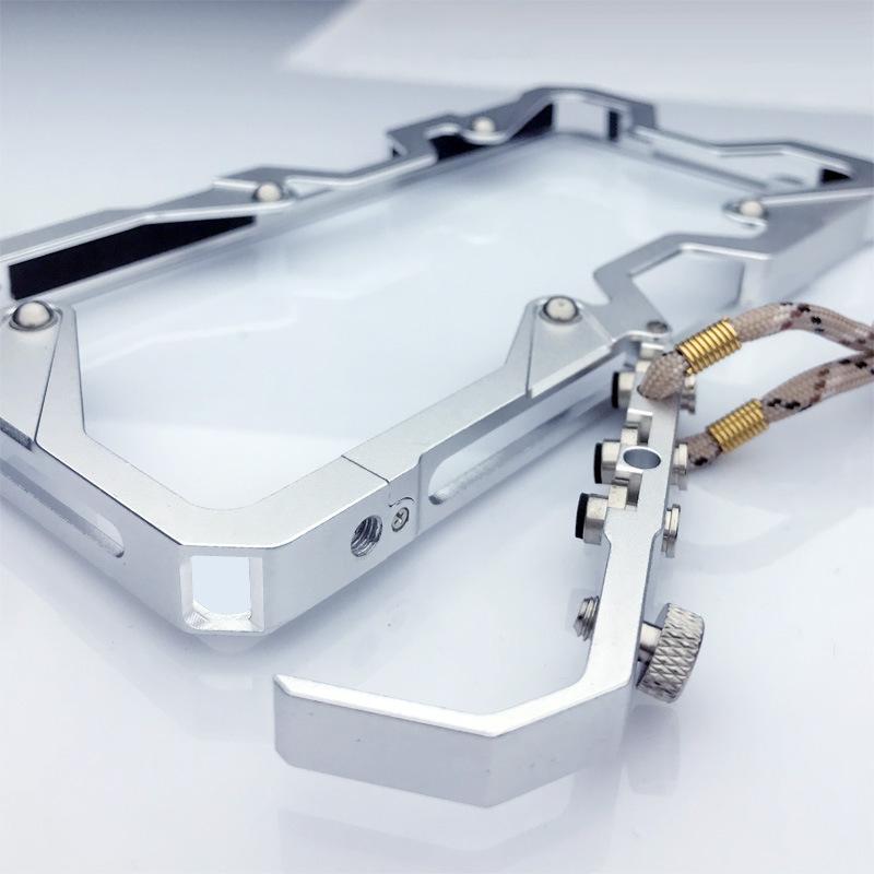 Applicable To Samsung S26Ultra/s25u Metal Frame Mobile Phone Case Note20ultra Anti-drop Heat Dissipation Robot Arm