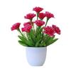 Silk Rose Bonsai: Artificial Flowers & Greenery for Indoor/Outdoor Decor