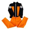 Costum Cosplay Akatsuki pentru Adulți Copii Uniformă Ninja Anime Set Costume Uzumaki Jachetă Pantalon Bandană Portofel Broscuță Kunai Shuriken NM18