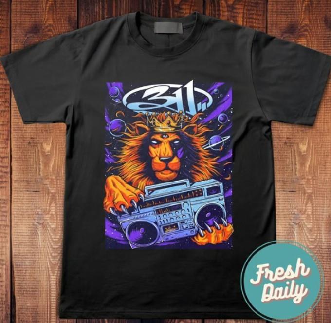 311 Unisex Rock Band T Shirt Gildan Tee Shirt All Szs Tshirt Great Tshirt Unisex T-Shirt XXXXL