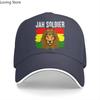 Jah Soldier Reggae Lovers Baseball Cap Unisex Hats Women Visor Protection Snapback Jamaica Lion Caps