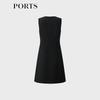 Ports 2025 S/S Elegant Short-Sleeve Mini Dress
