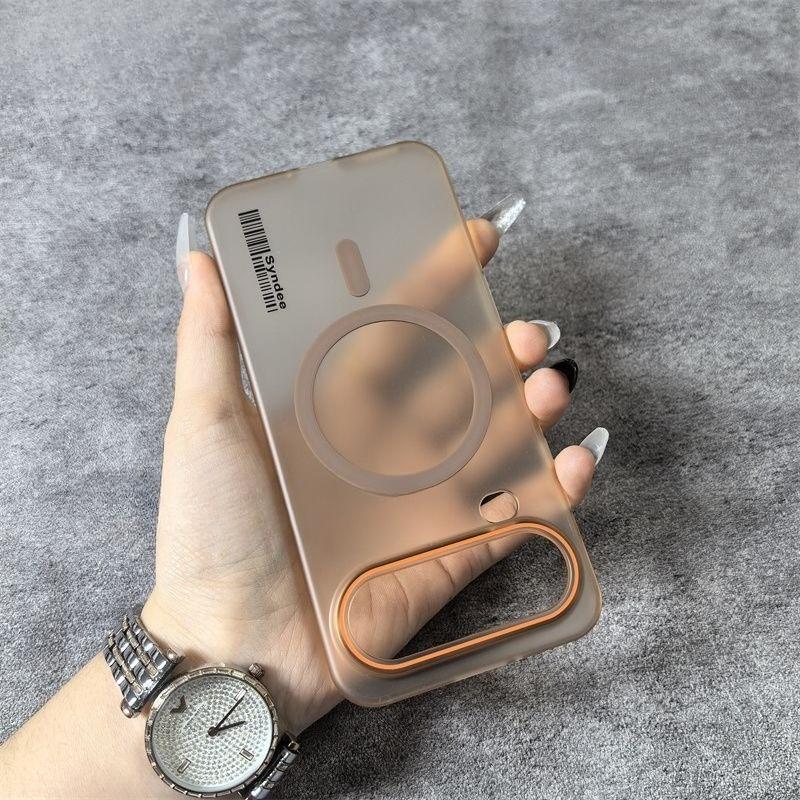 For Honor Magic8 Pro Air Case Simple Transparent Anti-slip Lens Magnetic PC Cover For Honor Magic 8 Air Shockproof Funda