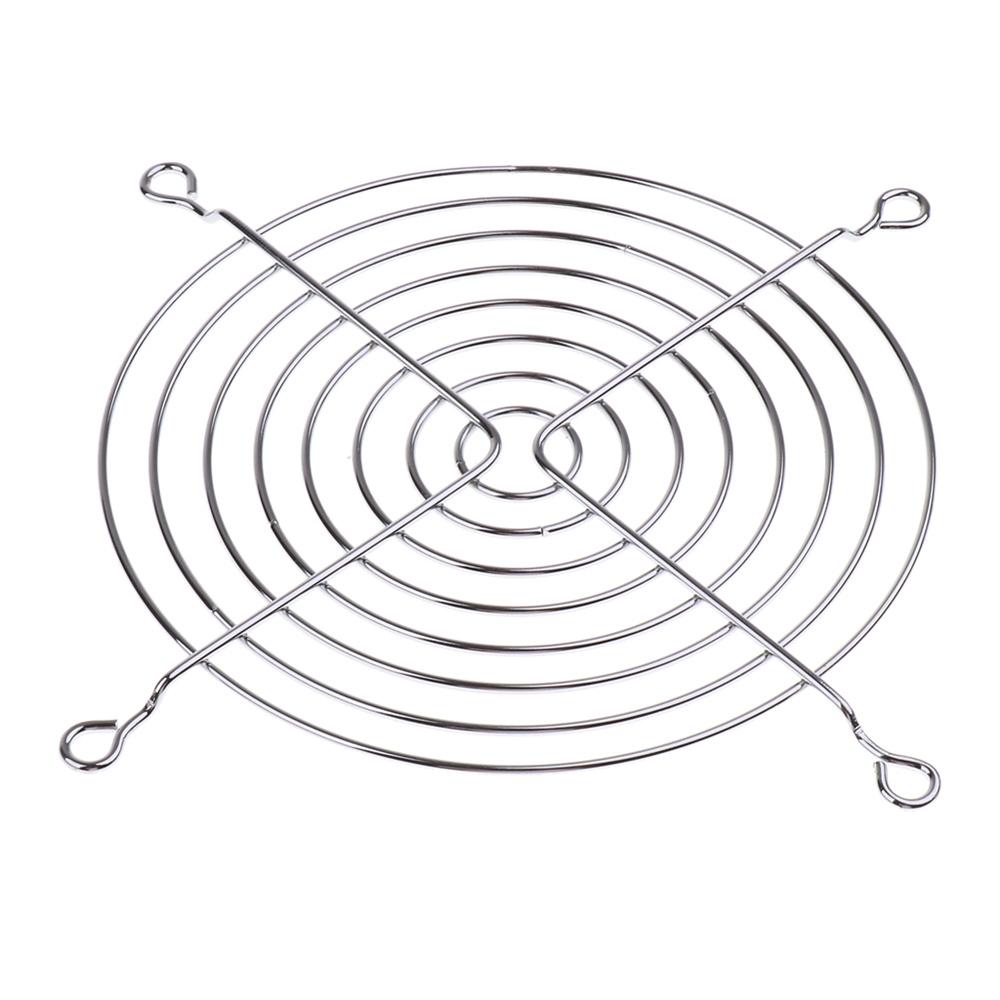 20 Pcs 12cm High Feet Fan Grill Guard Computer Cooling Fan Protective Mesh Metal