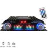 BT-998 12V/220V Mini Bluetooth HiFi Power Amplifiers Stereo Car Home Audio Digital Sound Amplifier LCD Display FM SD USB Bass