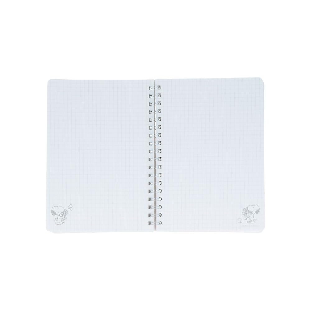 Stationery Snoopy Merchandise Ring S2643545 Sun-Star Notebook, B6, Pastel,
