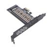 M.2 NVMe to PCIe X4 5.0 Adapter Stable 32Gbps Speed M2 to NVME Expansion Card for Computer