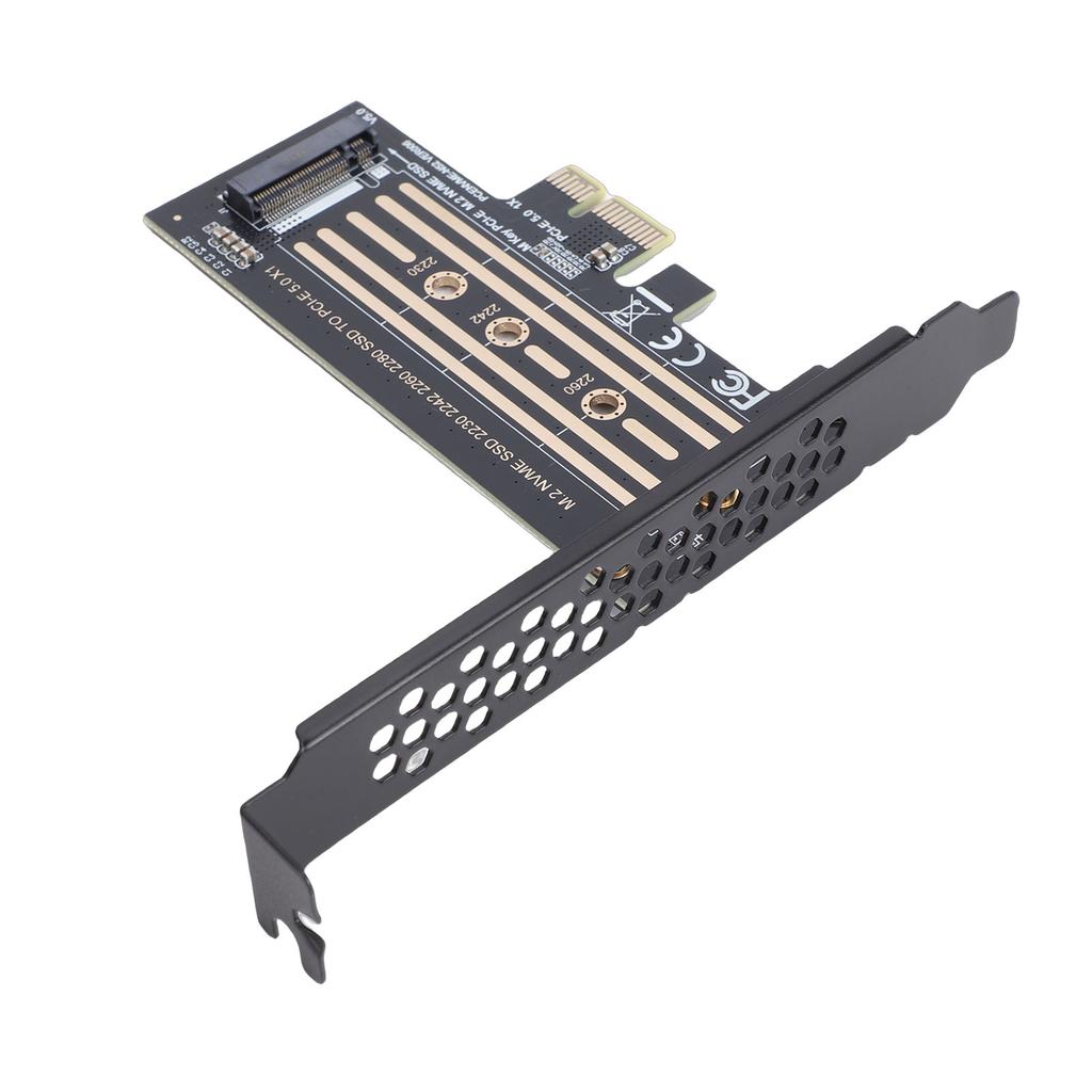 M.2 NVMe to PCIe X4 5.0 Adapter Stable 32Gbps Speed M2 to NVME Expansion Card for Computer