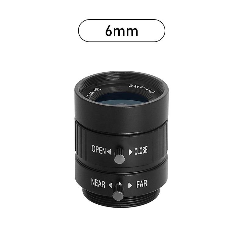 

HD Fixed Focal Length 4/6/8MM CS Manual Aperture Lens for 1/2 Inch Smart Machine Vision Inspection