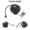 For Land Rover For Defender Fuel Filler Cap with Keys Sturdy Design for Easy Replacement and Secure Locking Mechanism