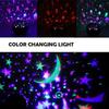 Projection Lamp RGB LED Starry Night Light USB Power Supply Bedroom Living Room Party Decoration Atmosphere Light Birthday Gift