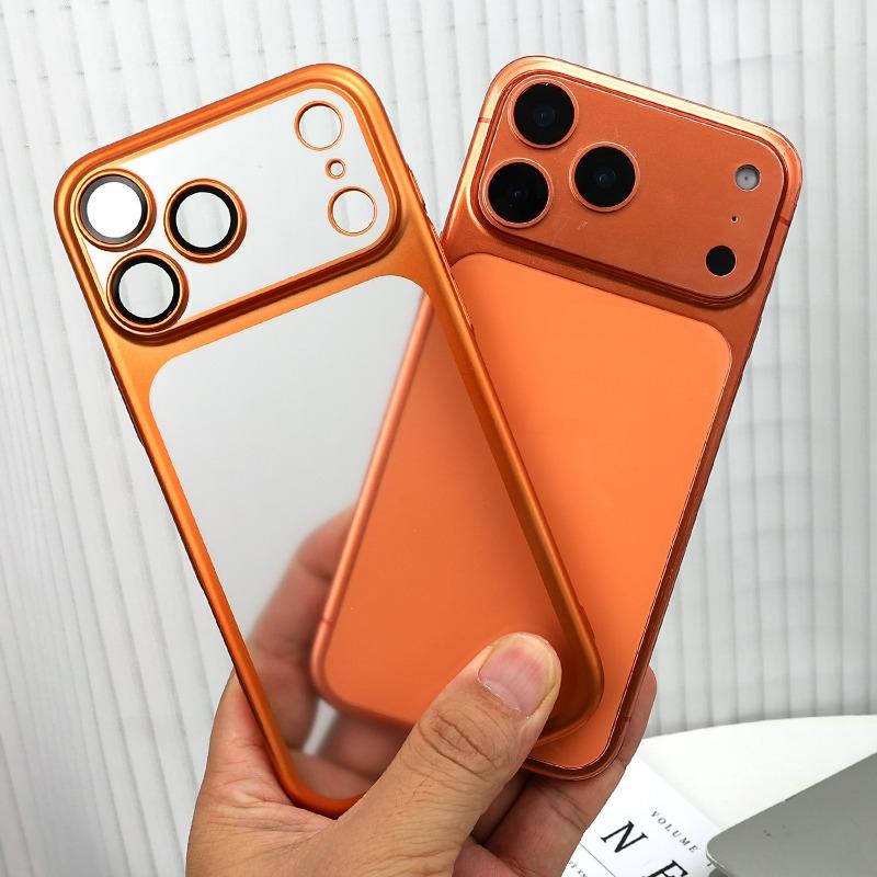 For IPhone 17 Pro Max Case Integrated Lens Protector Matte Skin Friendly Shockproof Ultra Slim Cover IPh 17 Air Anti Drop Bumper