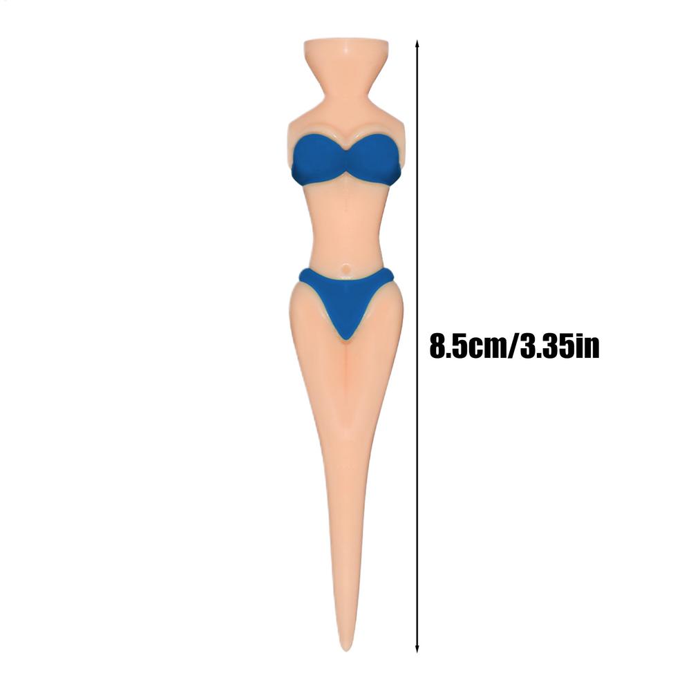 Funny Golf Tees Bikini Golf Tee Novelty Sports Gear Training Accessories for Beginner Indoor Backyard Men Women Golfer Course