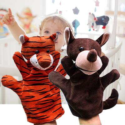 Animal Hand Puppet Super Soft Relieve Stress Attractive Adorable Hand Puppet