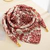 Women's Magnetic Buckle Cotton Scarf - Stylish, Lightweight, Comfortable Neck Protection
