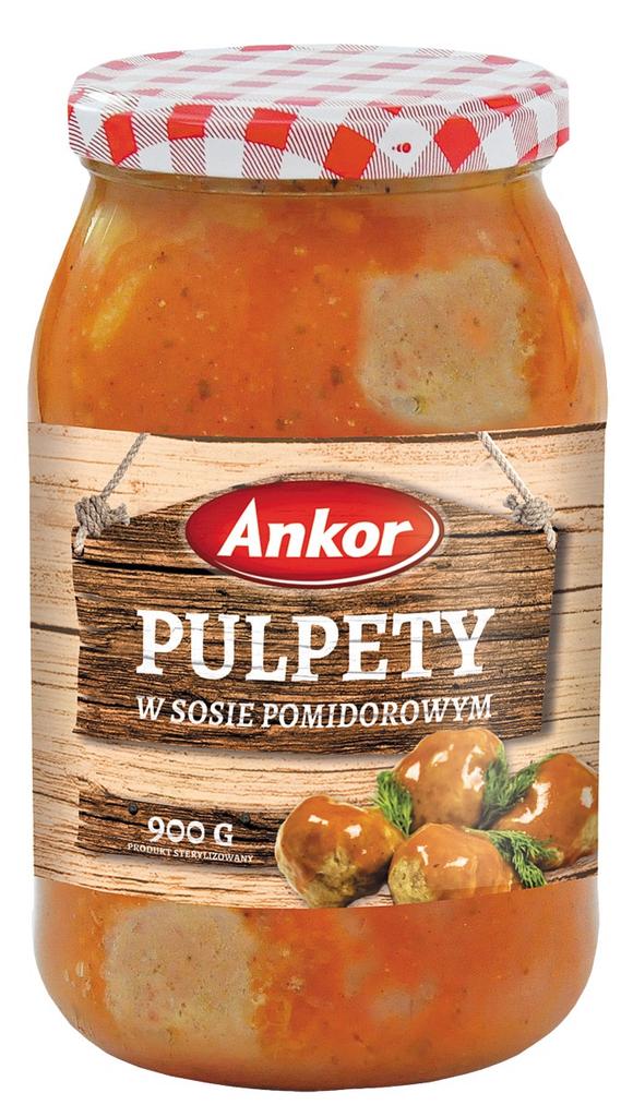 Polpette Ankor in Salsa di Pomodoro 900 g