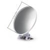 Durable Round Car Auxiliary Rearview Mirror 360 Rotation Wide Angle Convex Adjustable for Car Outdoor Long Term Parking Use
