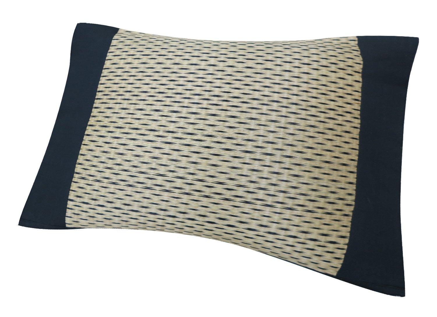 

Shichito Igusa Pillow Aqua approx. 50 x 35 x 10 cm