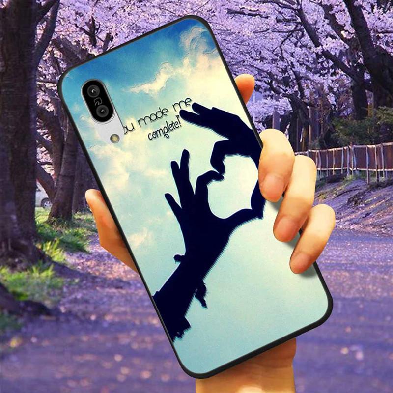 For Sharp Aquos Sense3 Case 3D Flower Relief Silicone Soft Emboss Cover For Sharp Aquos Sense 3 Lite Sense6 6 Luxury Cartoon