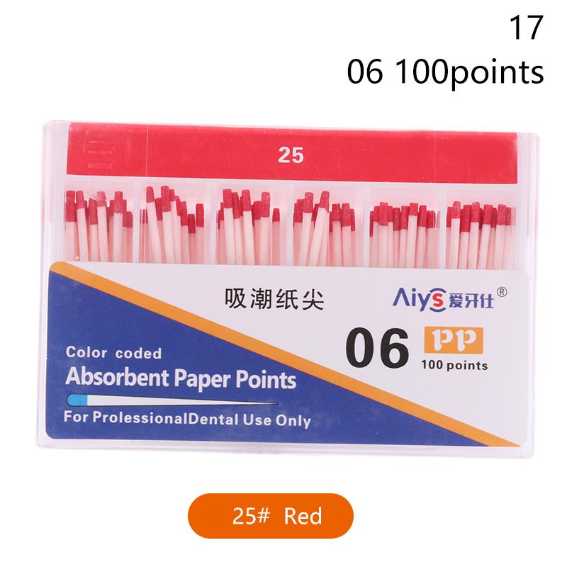 1 Коробка Стоматологічні Абсорбуючі Паперові Пункти Стерильні Змішані Розміри 02 04 06 Конусність 15-40 Стоматологічні Матеріали Ендодонтія Паперові Кінчики