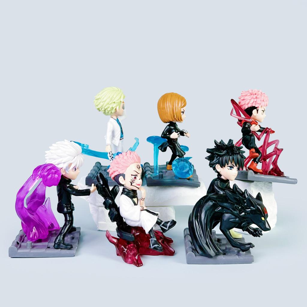 Jujutsu Kaisen Action Figure Set Pvc Collectible Figures For Anime Fans And Display