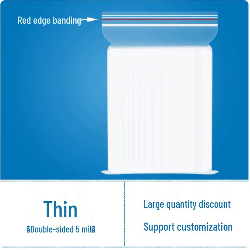 SIVIR PE Food Storage Self-Sealing Bags