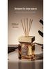 500ML Rattan Aroma Diffuser with Wooden Lid: Long-Lasting Scent for Home, Hotel, or Living Room.