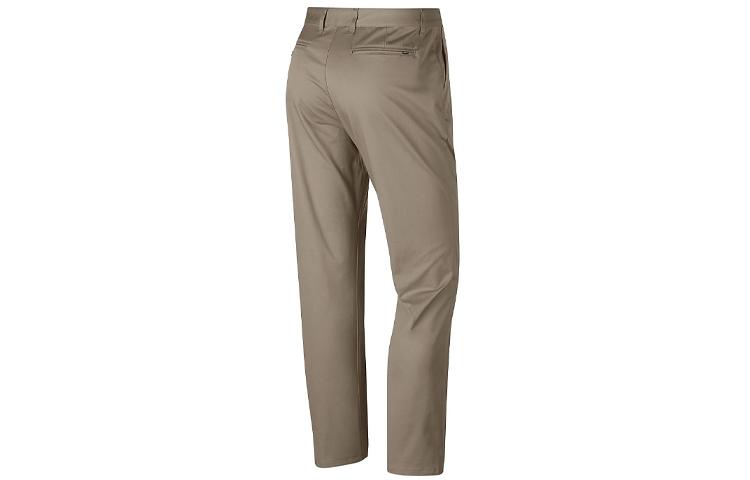Nike Dri Fit Casual Pants Men's Khaki Moderate Straight Fit Pants 937987-235