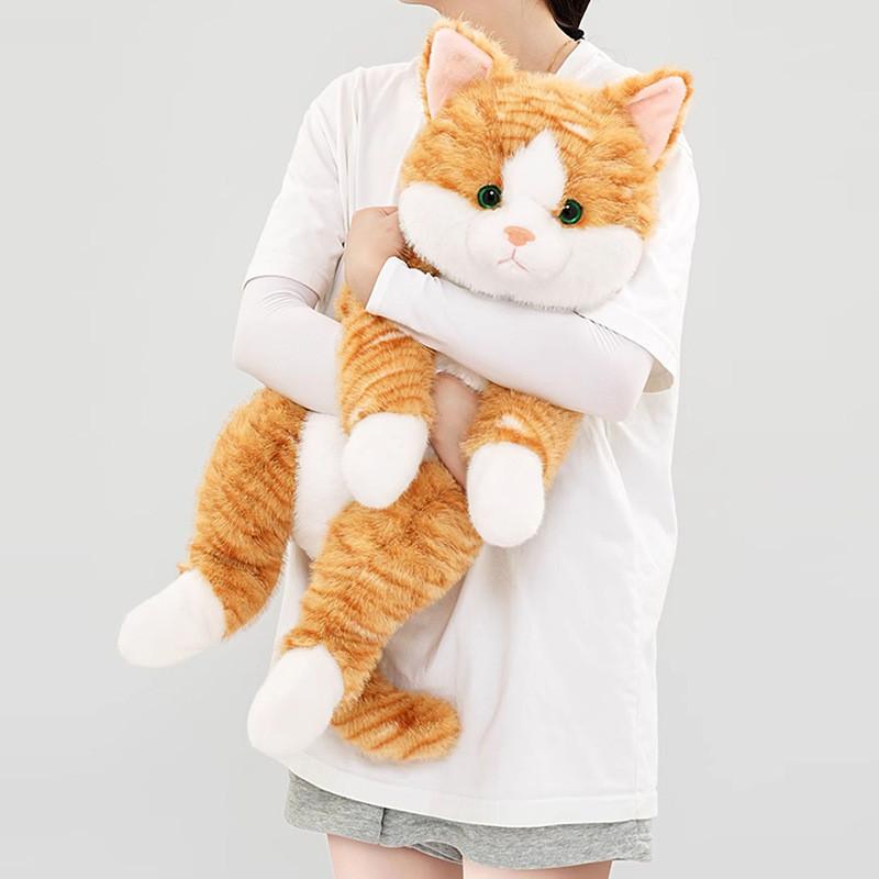 Plush Toy Cat Cartoon Stuffed Animal Doll Cute Kids Birthday Gift Decoration
